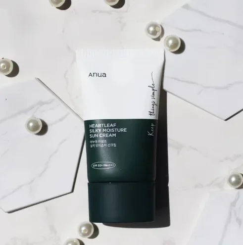 Anua Heartleaf Silky Moisture Sunscreen (SPF 50+ PA++++)