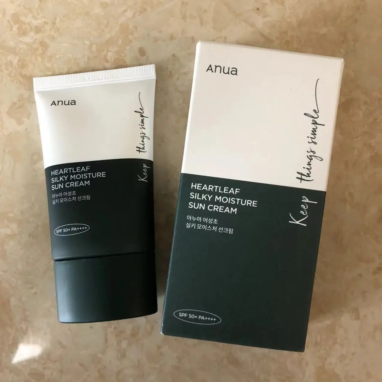Anua Heartleaf Silky Moisture Sunscreen (SPF 50+ PA++++)