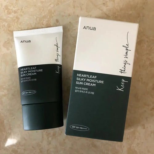 Anua Heartleaf Silky Moisture Sunscreen (SPF 50+ PA++++)
