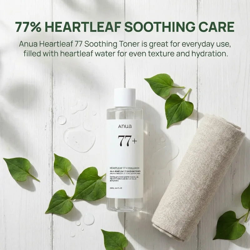 Anua Heartleaf Skincare Collection